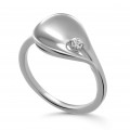 'Etoile' Women's Sterling Silver Ring - Silver ZR-7524