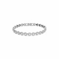 Swarovski® 'Angelic' Women's Base Metal Bracelet - Silver 5071173