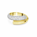 Swarovski® 'Dextera' Women's Gold Plated Metal Ring - Gold 5668814