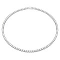 Swarovski® 'Matrix' Women's Base Metal Necklace - Silver 5681796