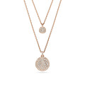 Swarovski® 'Meteora' Women's Gold Plated Metal Necklace - Rose 5683449