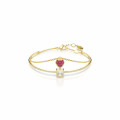 Swarovski® 'Chroma' Women's Gold Plated Metal Bracelet - Gold 5683835