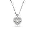 Swarovski® 'Hyperbola' Women's Base Metal Necklace - Silver 5684386