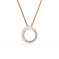 Swarovski® 'Matrix' Women's Gold Plated Metal Necklace - Rose 5692265