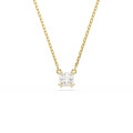 Swarovski® 'Stilla' Women's Gold Plated Metal Necklace - Gold 5693153