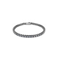 Swarovski® 'Matrix' Women's Base Metal Bracelet - Black 5693929