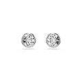 Swarovski® 'Imber' Women's Base Metal Stud Earrings - Silver 5696073