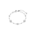 Swarovski® 'Imber' Women's Base Metal Bracelet - Silver 5696079