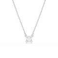 Swarovski® 'Matrix' Women's Base Metal Necklace - Silver 5701903