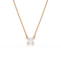 Swarovski® 'Matrix' Women's Gold Plated Metal Necklace - Rose 5701904