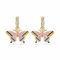 Swarovski® 'Idyllia' Women's Gold Plated Metal Drop Earrings - Gold 5670055